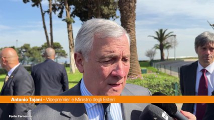 Tajani "Presenza militare in Ucraina? Riflettere attentamente"