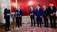 Habemus Regierung – die Angelobung der Dreierkoalition in voller Länge