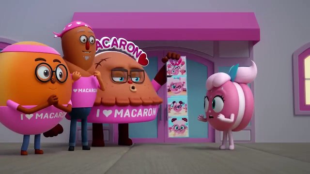 브레드이발소4 _ 본편 3화 _ 초코와 마카롱 _ 애니메이션_만화_디저트_animation_cartoon_dessert