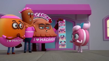 브레드이발소4 _ 본편 3화 _ 초코와 마카롱 _ 애니메이션_만화_디저트_animation_cartoon_dessert