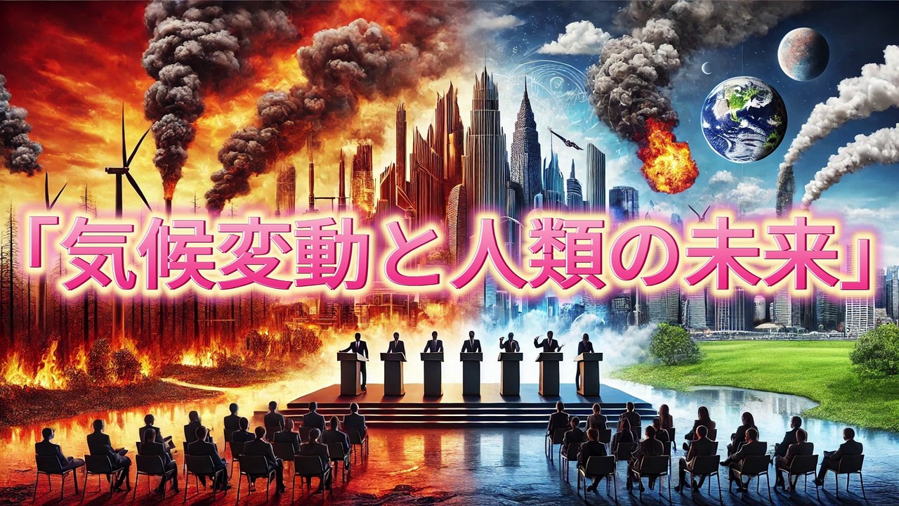 3月3日(月)8時台 上念司「気候変動と人類の未来」