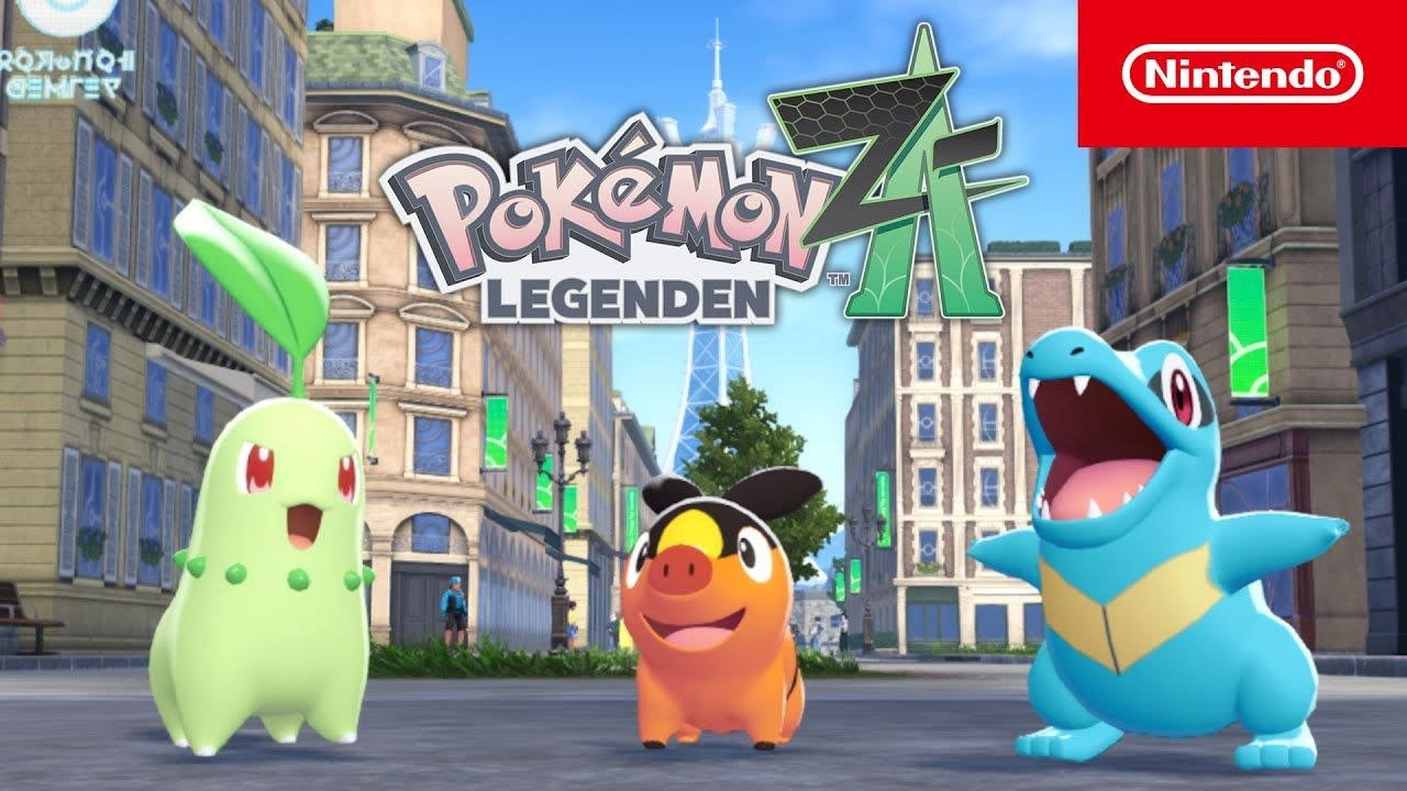 Von Japan nach Frankreich: Pokémon Legends Z-A im Trailer