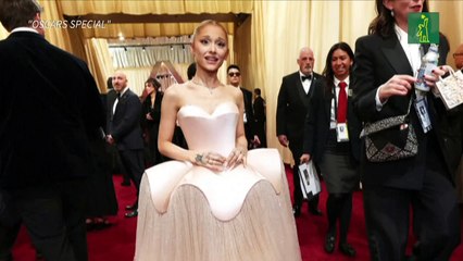 La alfombra roja de los Óscar reluce con mucho brillo, blanco y la moda "Wicked"