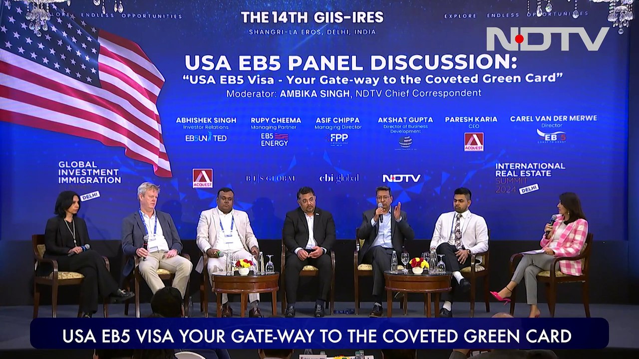 Why EB 5 Visa Now? | GIIS 2024 | Acquest Advisors | Paresh Karia | NDTV