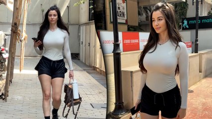 Giorgia Andriani: International Model-Actress Spotted In Her Sporty-Sassy Avatar At Mumbai - India