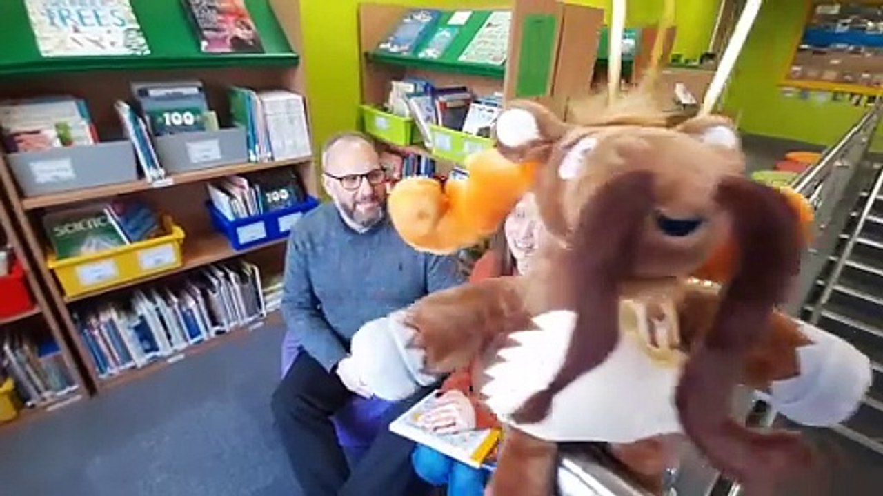 New library opens at Hob Hill  school, Rugeley.
