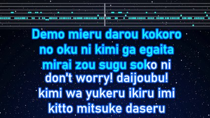 Karaoke♬ Michi - GReeeen 【No Guide Melody】 Instrumental, Lyric Romanized