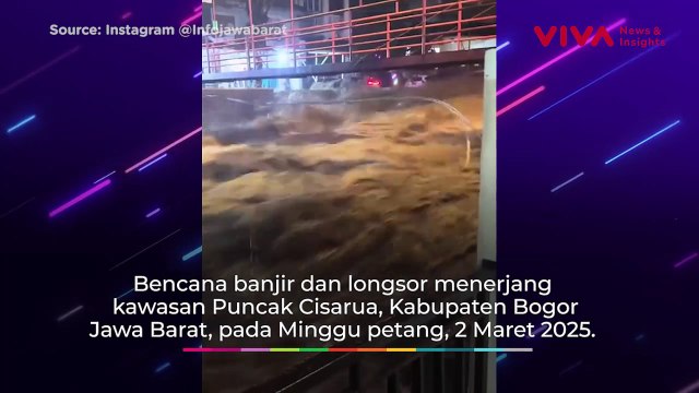 Banjir-Longsor Puncak Bogor, Jembatan Putus