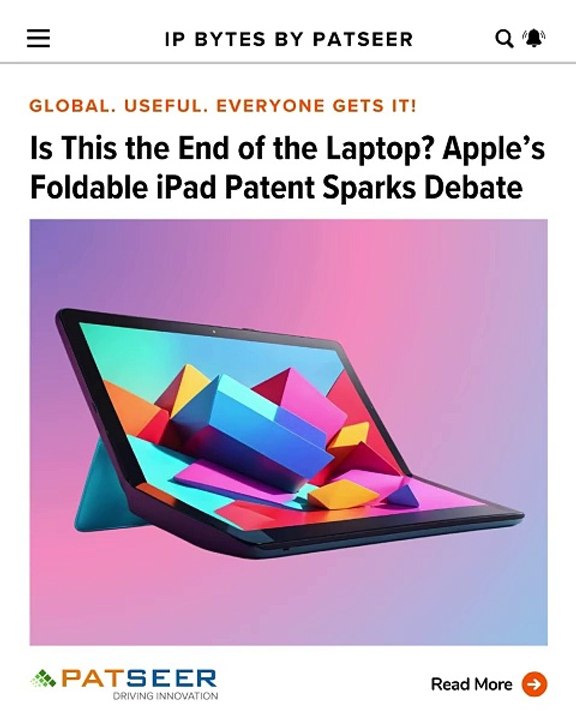Is This the End of the Laptop Apples Foldable iPad Patent Sparks Debate