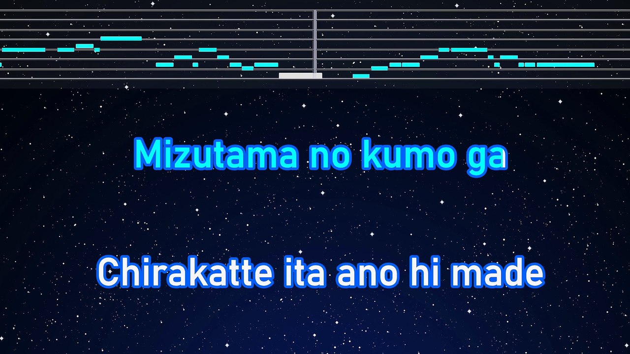 Karaoke♬ Kaede - SPITZ 【No Guide Melody】 Instrumental, Lyric Romanized