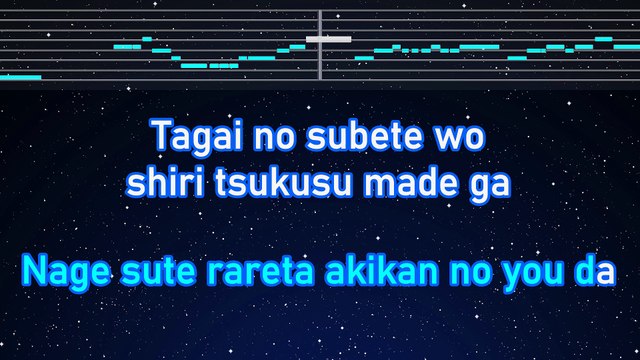 Karaoke♬ Sekai Ga Owaru Made Wa - WANDS 【No Guide Melody】 Instrumental, Lyric Romanized SLAM DUNK