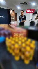 Penganggur edar 'jus dadah' bernilai lebih RM50,000 dicekup