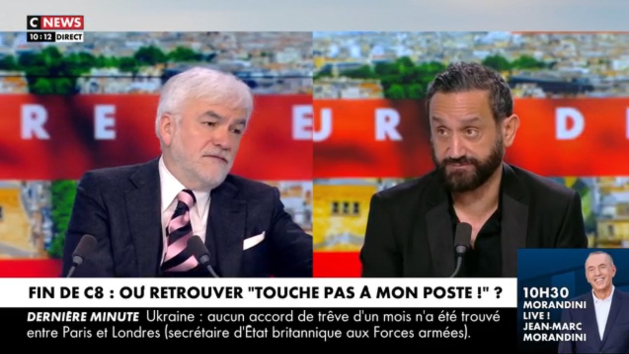 Pascal Praud vide son sac face à Cyril Hanouna : "Je ne suis pas très content que vous alliez dans le groupe M6"
