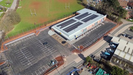 Drone footage of new Crediton Lidl supermarket and surroundings (Warren Radmore, Aerial Dimensions)