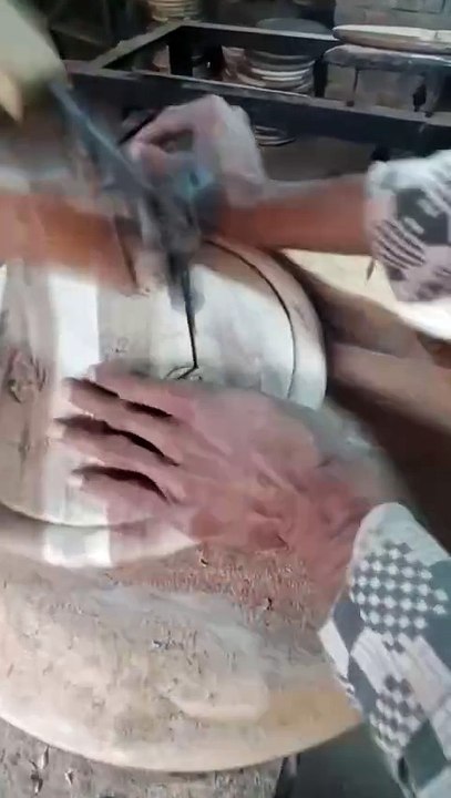 Metal piece carving