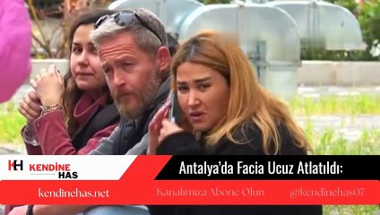 Antalya’da Halk Otobüsü Dehşeti! Araçlara Çarpıp Kafeye Daldı: 4 Yaralı