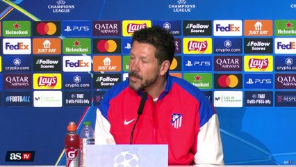 Simeone se la tenía guardada de hacía tiempo: "Me gusta que lo digas porque te gusta otra cosa"