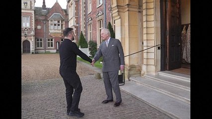 El rey Carlos III recibe a Zelenski antes de abandonar Reino Unido