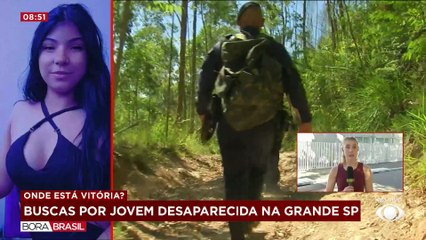 Caso Vitória: polícia faz buscas por jovens que está desaparecida em SP