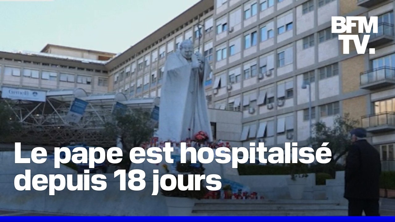L'état de santé du pape François inquiète les fidèles à deux jours du Carême