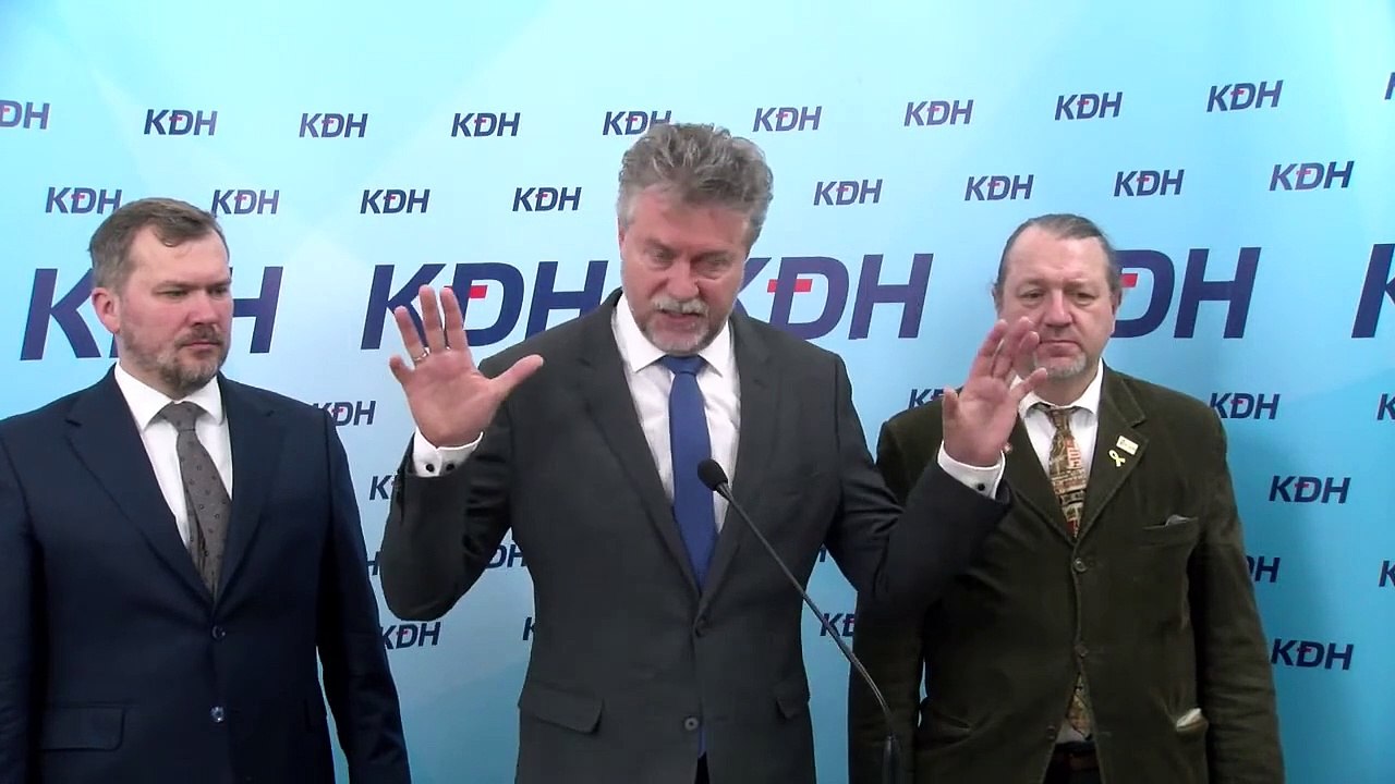 ZÁZNAM: KDH: Štátne dlhopisy sa predávajú za úrok, ktorý je pre štát nevýhodný