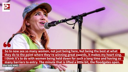 CMAT thinks women in the music industry were "held down for such a long time"