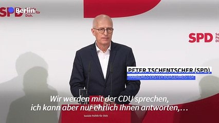 Tschentscher: SPD-CDU-Bündnis in Hamburg nur "zweite Wahl"