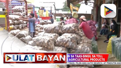 SINAG, humirit ng exemption sa taas-singil sa toll para sa mga nagbi-byahe ng agricultural products