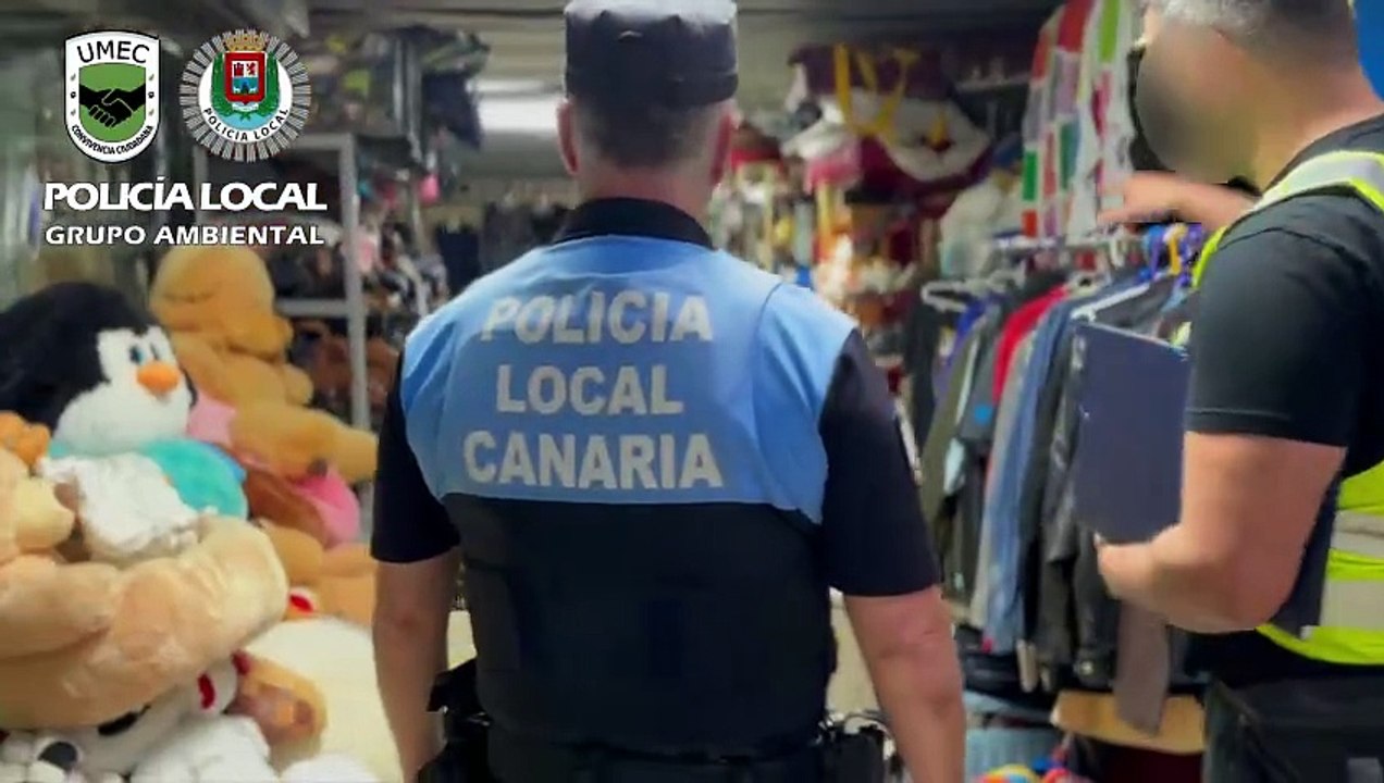 Basura, peligro e ilegalidad: desmantelan un mercado clandestino en Las Palmas de Gran Canaria