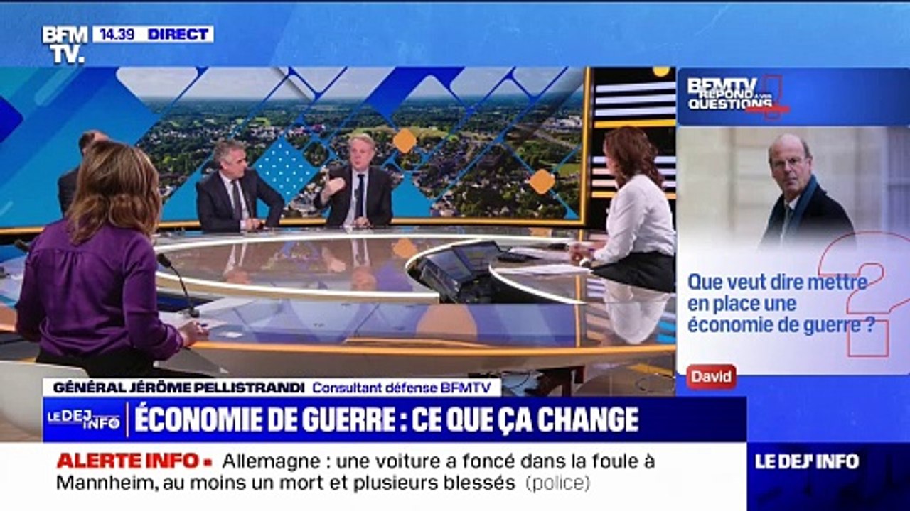Que veut dire mettre en place une économie de guerre? BFMTV répond à vos questions
