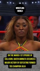 Queen Aminata scored a big win.