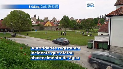 Polícia sueca investiga suspeita de sabotagem numa ilha do Mar Báltico