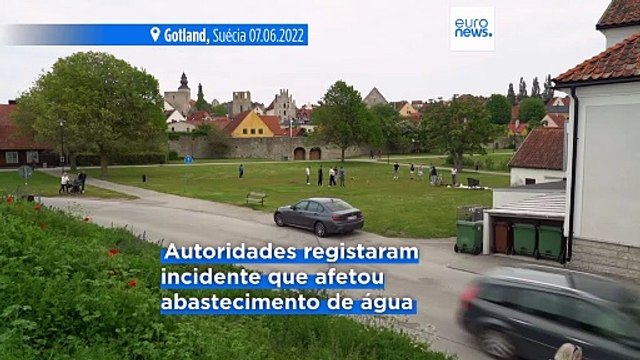 Polícia sueca investiga suspeita de sabotagem numa ilha do Mar Báltico