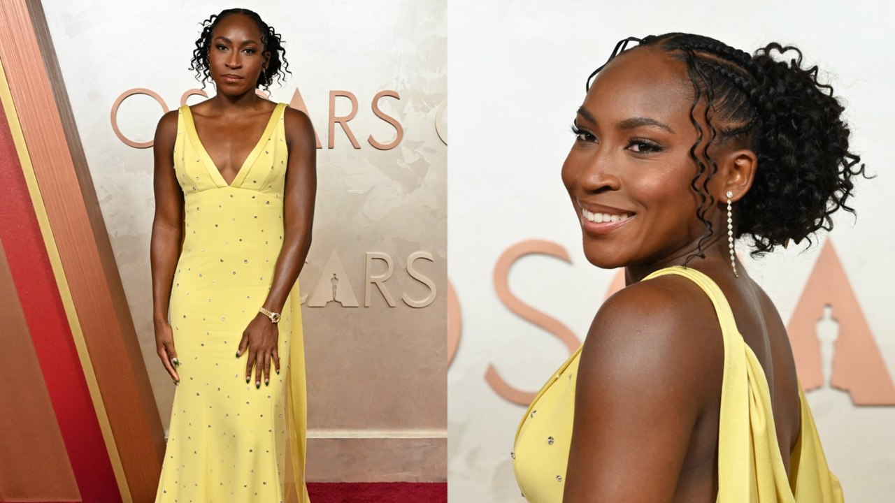 Tennis - Oscars 2025 - Coco Gauff represented tennis at the Oscars : “I’m not used to this glam"