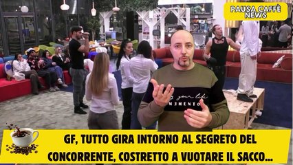 GF, tutto gira intorno al segreto del concorrente, costretto a vuotare il sacco...