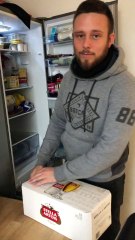 'You're Welcome!' - Man shares smart hack for stocking beer cans in the fridge in one go