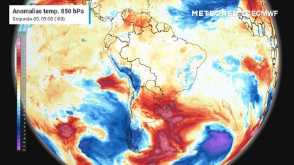 Alerta de Temperatura Anormal em 850 hPa 🚨: Massa de Ar Quente e Seco no Centro-Sul do Brasil