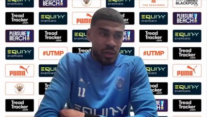 Blackpool striker gives honest opinion on how the Seasiders need to react