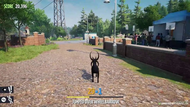 GOAT SIMULATOR REMASTERED Gameplay Walkthrough Part 1 - GOATVILLE! (PS5)