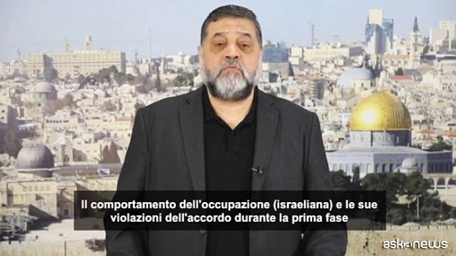 Hamas: Israele lavora per far crollare l'accordo di tregua a Gaza