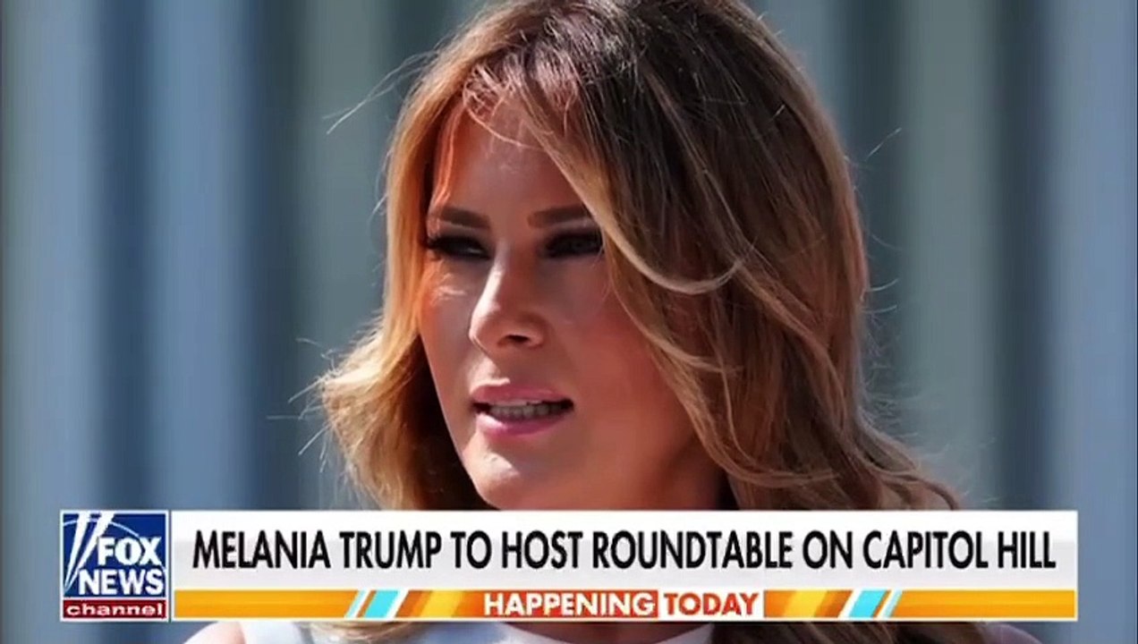 Melania Trump to host round table on Capitol Hill today
