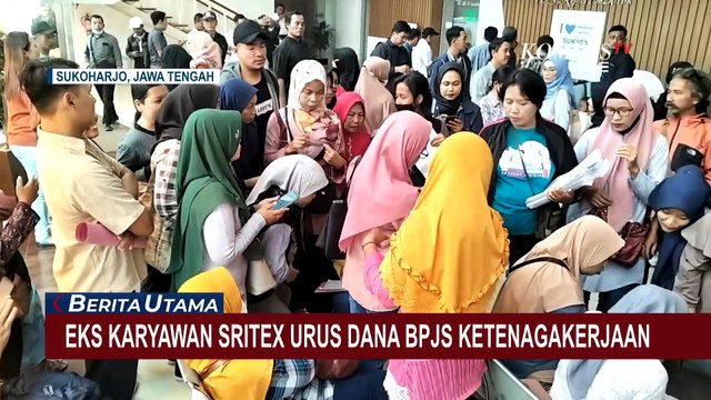 Cerita Karyawan Sritex Antre Urus Pencairan BPJS Ketenagakerjaan