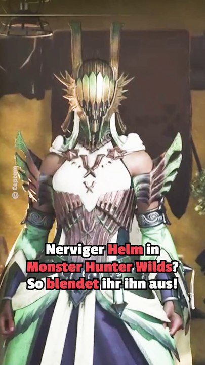 Monster Hunter Wilds: Blendet euren Helm für den perfekten Look einfach aus