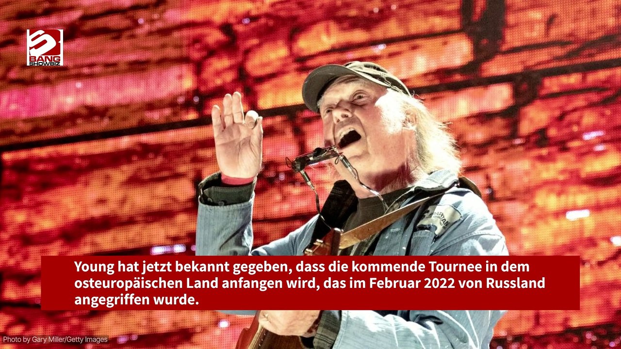 Neil Young: Ankündigung eines Gratis-Konzerts in der Ukraine