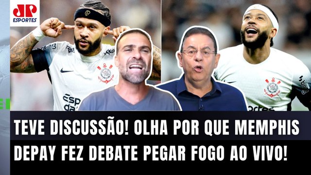 A IMPRENSA TEM CULPA NISSO! Agora VOCÊ VEM FALAR que o Memphis Depay... Corinthians FERVE DEBATE!