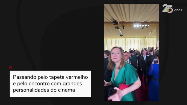 Selton Mello compartilha bastidores do Oscar