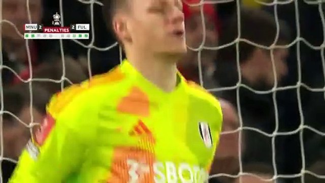FULL PENALTY SHOOT-OUT Manchester United v Fulham Fifth Round Emirates FA Cup 2024-25- Man united vs fulham