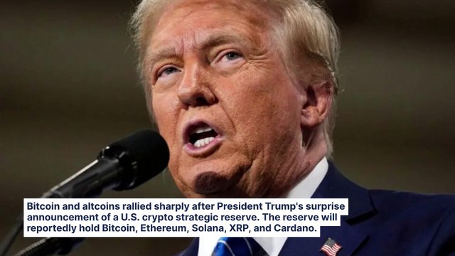 Eric Trump Says Timing Of Strategic Bitcoin, XRP, Cardano Reserve Announcement Was A 'Win' For Retail Investors
