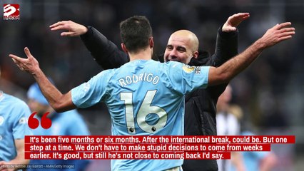 Pep Guardiola thinks Rodri could play again for Man City this season