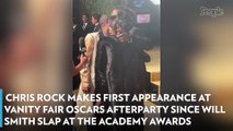 Chris Rock Makes First Appearance at Vanity Fair Oscars Afterparty Since Will Smith Slap at the Academy Awards